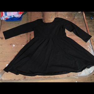 Girls Black Dress
